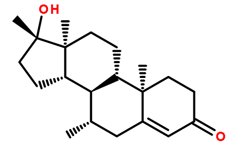 卡鲁睾酮(cas:17021-26-0) 结构式图片