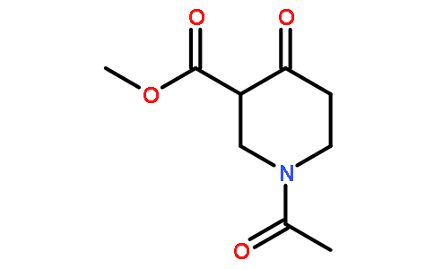 1-Acetyl-4-oxo-3-piperidinecarboxylic acid methyl ester