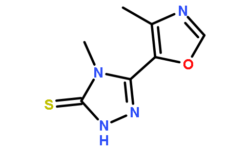 4-Methyl-3-(4-methyloxazol-5-yl)-1H-1,2,4-triazole-5(4H)-thione