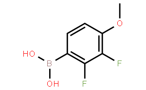 2,3-二氟-4-甲氧基苯硼酸	(含不同量的酸酐)