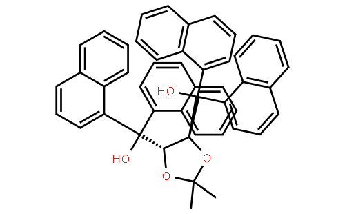 (4S,5S)-2,2-二甲基-Α,Α,Α',Α'-四(1-萘基)-1,3-二噁烷-4,5-二甲醇