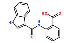 2-(1H-Indole-3-carboxamido)benzoicacid