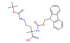 (R)-Na-Fmoc-NW-Boc-α-Methylornithine