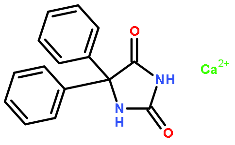 苯妥英钙(cas:17199-74-5 结构式图片