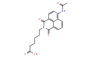 6-(4-Acetamido-1,8-naphthalamido)hexanoic acid