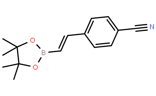 (E)-4-(2-(4,4,5,5-Tetramethyl-1,3,2-dioxaborolan-2-yl)vinyl)benzonitrile