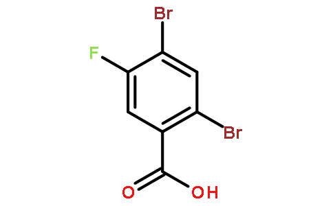 2,4-Dibromo-5-fluorobenzoic acid