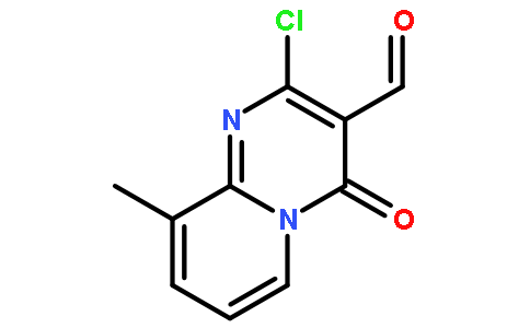 2-Chloro-9-methyl-4-oxo-4H-pyrido[1,2-a]pyrimidine-3-carbaldehyde