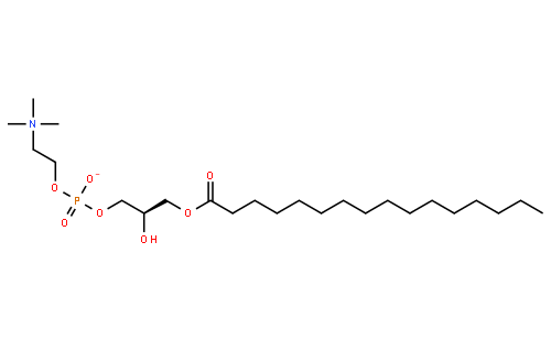 1-十六酰-sn-丙三醇-磷酸胆碱