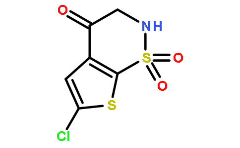 6-Chloro-2H-thieno[3,2-e][1,2]thiazin-4(3H)-one 1,1-dioxide