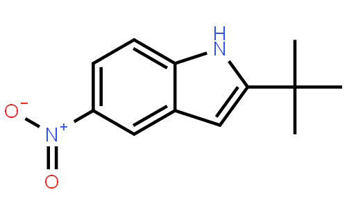 2-叔丁基-5-硝基吲哚