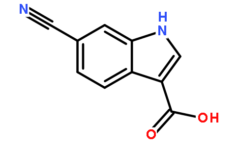6-Cyano-1H-indole-3-carboxylic acid