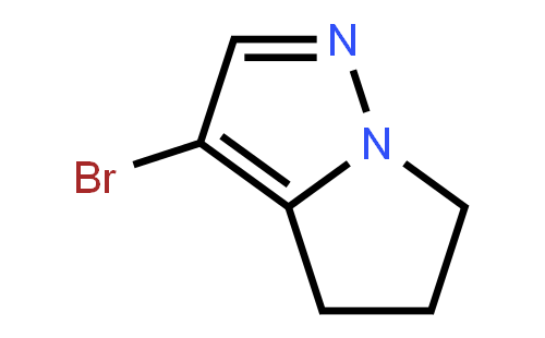 3-Bromo-5,6- dihydro-4H-pyrrolo[1,2-b]pyrazole