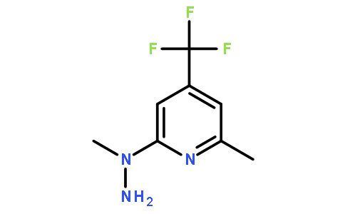 1-(4-(trifluoromethyl)-6-methylpyridin-2-yl)-1-methylhydrazine