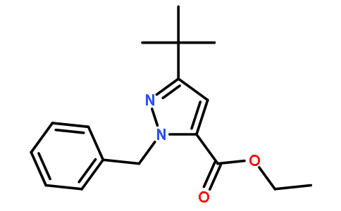 ETHYL 1-BENZYL-3-(TERT-BUTYL)-1H-PYRAZOLE-5-CARBOXYLATE