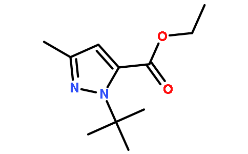 Ethyl 1-(tert-butyl)-3-methyl-1H-pyrazole-5-carboxylate