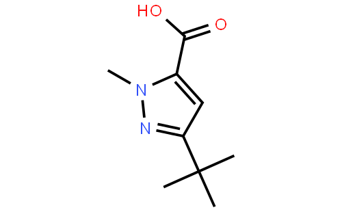 3-(叔丁基)1-甲基-1H-吡唑-5-羧酸