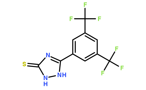 5-[3,5-BIS(TRIFLUOROMETHYL)PHENYL]-1,2,4-TRIAZOLE-3-(2H)-THIONE