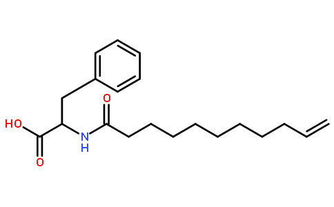 l-phenylalanine,n(1-oxo-10-undecen-1-yl)