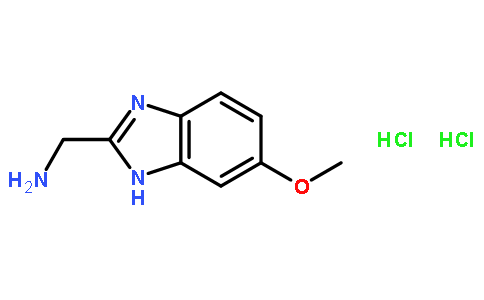 (5-methoxy-1H-benzo[d]imidazol-2-yl)methanamine