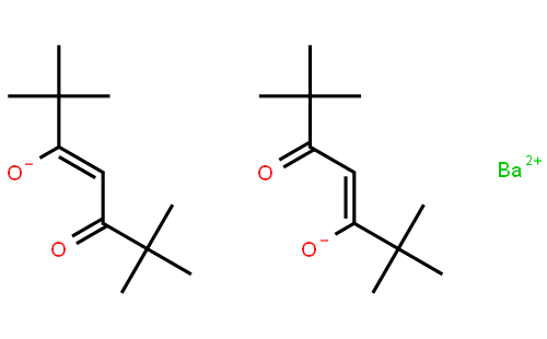 双(2,2,6,6,-四甲基-3,5-庚二酮酸)钡(II)(一水)