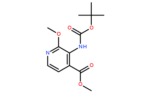 Methyl 3-((tert-butoxycarbonyl)amino)-2-methoxyisonicotinate