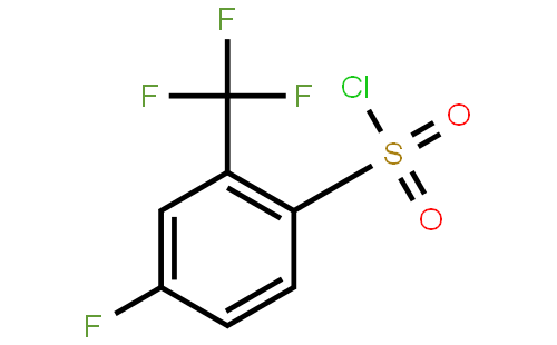 4-FLUORO-2-(TRIFLUOROMETHYL) BENZENESULFONYL CHLORIDE