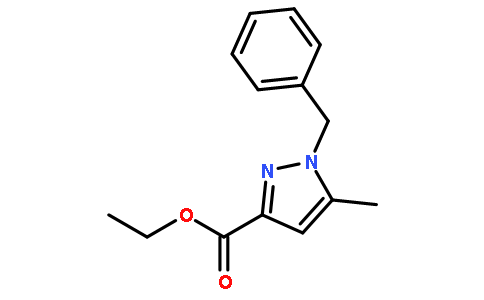 ETHYL 1-BENZYL-5-METHYL-1H-PYRAZOLE-3-CARBOXYLATE