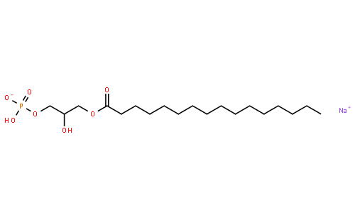 Sodium (2R)-2-hydroxy-3-(palmitoyloxy)propyl hydrogen phosphate