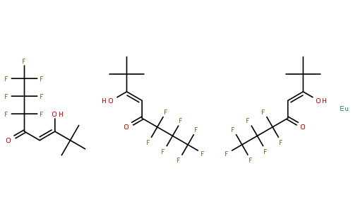 三(6,6,7,7,8,8,8-七氟-2,2-二甲基-3,5-辛二酮酸)铕