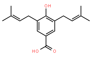 17622-86-5  4-羟基-3，5-双(3-甲基-2-丁烯-1-基)苯甲酸