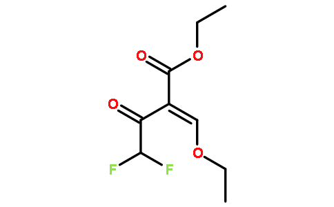 Ethyl 2-(ethoxymethylene)-4,4-difluoro-3-oxobutanoate