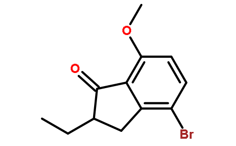 4-Bromo-2-ethyl-7-methoxy-2,3-dihydro-1H-inden-1-one