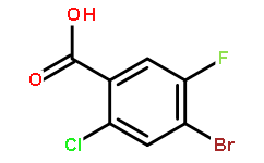 4-Bromo-2-chloro-5-fluorobenzoicacid