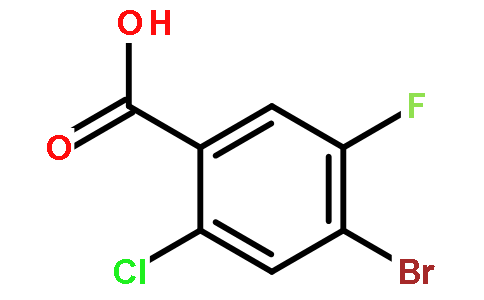 4-溴-2-氯-5-氟苯甲酸