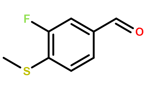 3-Fluoro-4-(methylthio)benzaldehyde