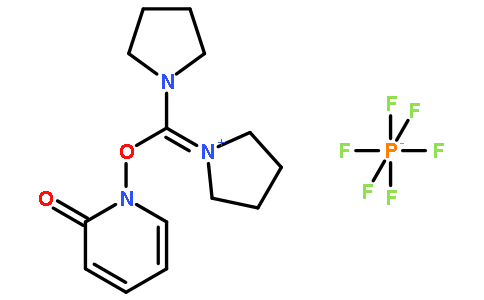 O-(1,2-二氢-2-氧代-1-吡啶基)-<i>N</i>,<i>N</i>,N',N'-双(四亚甲基)脲六氟磷酸盐