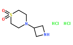 4-氮杂环丁烷-3-基-硫代吗啉-1,1-二氧化物二盐酸盐