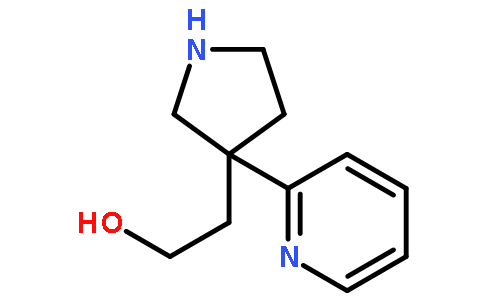 2-(3-(pyridin-2-yl)pyrrolidin-3-yl)ethanol