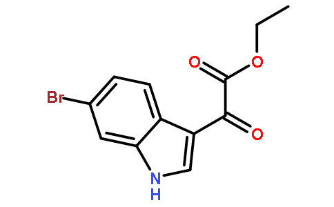 ethyl 2-(6-bromo-1H-indol-3-yl)-2-oxoacetate
