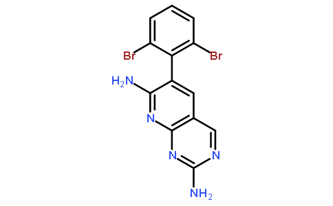 6-(2,6-Dibromophenyl)pyrido[2,3-d]pyrimidine-2,7-diamine