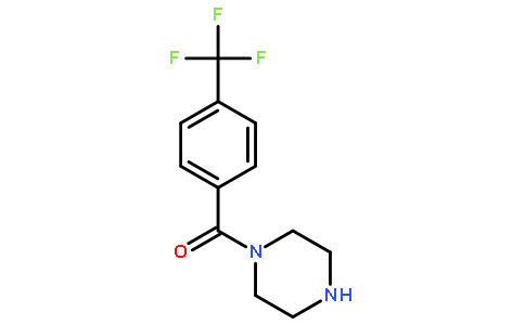 piperazin-1-yl-[4-(trifluoromethyl)phenyl]methanone