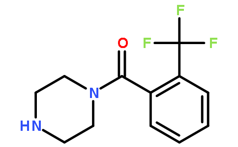 1-([2-(TRIFLUOROMETHYL)PHENYL]CARBONYL)PIPERAZINE