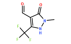 5-Hydroxy-1-methyl-3-trifluoromethyl-1H-pyrazole-4-carbaldehyde