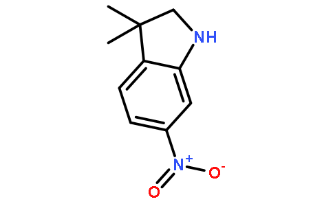 3,3-dimethyl-6-nitroindoline