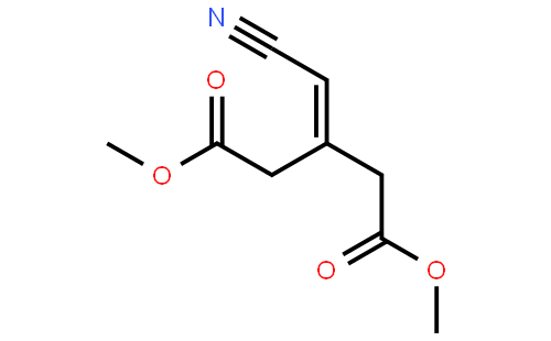 Dimethyl 3-(cyanomethlene)pentanedioate