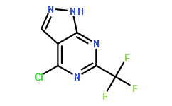 4-氯-6-三氟甲基-1H-吡唑[3,4-D]嘧啶