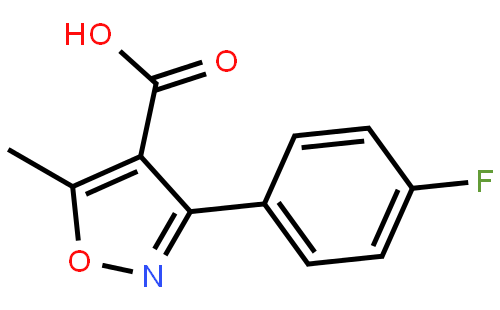 3-(4-Fluorophenyl)-5-methyl-4-isoxazolecarboxylic acid