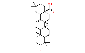 齐墩果酮酸 ；3-氧代齐墩果烷-12-烯-28-羧酸