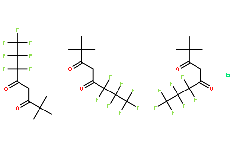 三(6,6,7,7,8,8,8-七氟-2,2-二甲基-3,5-辛二酮酸酸酸)铒